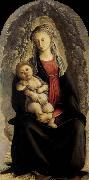 BOTTICELLI, Sandro Madonna in Glory with Seraphim France oil painting artist